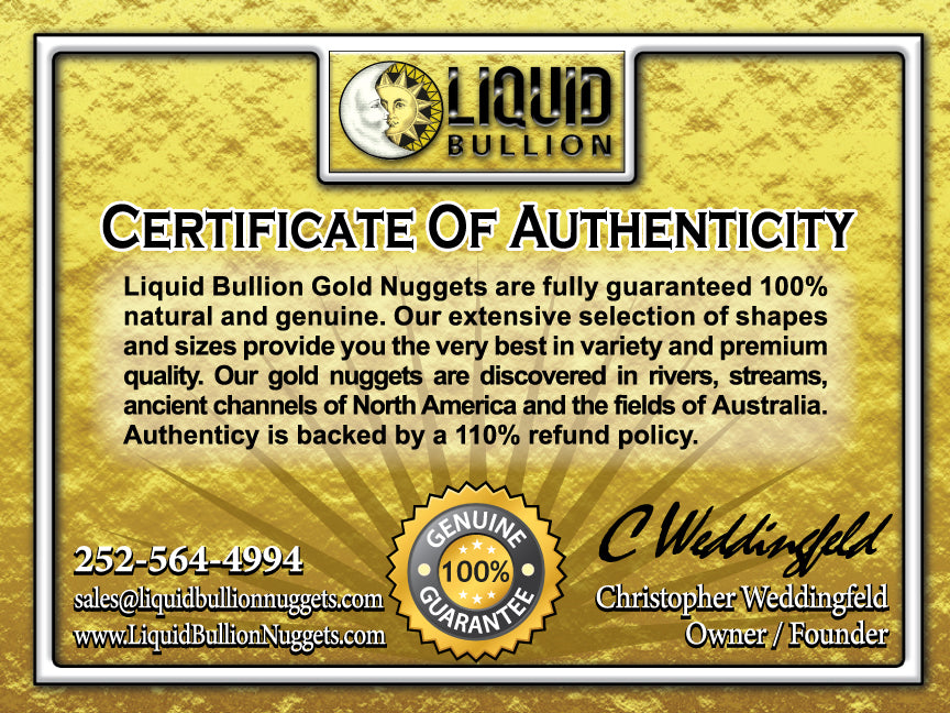 200 PIECE LOT ALASKAN YUKON BC NATURAL PURE GOLD NUGGETS (#B250) - LIQUID BULLION 