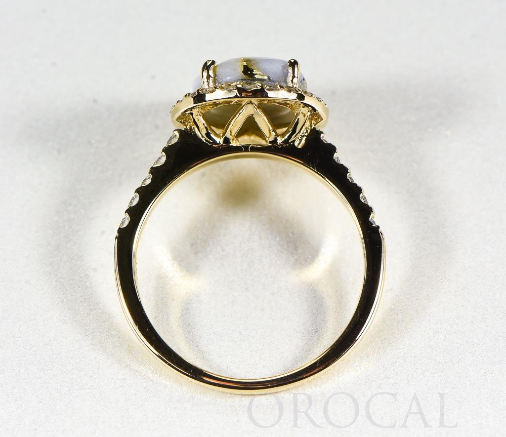 Gold Quartz Ladies Ring 