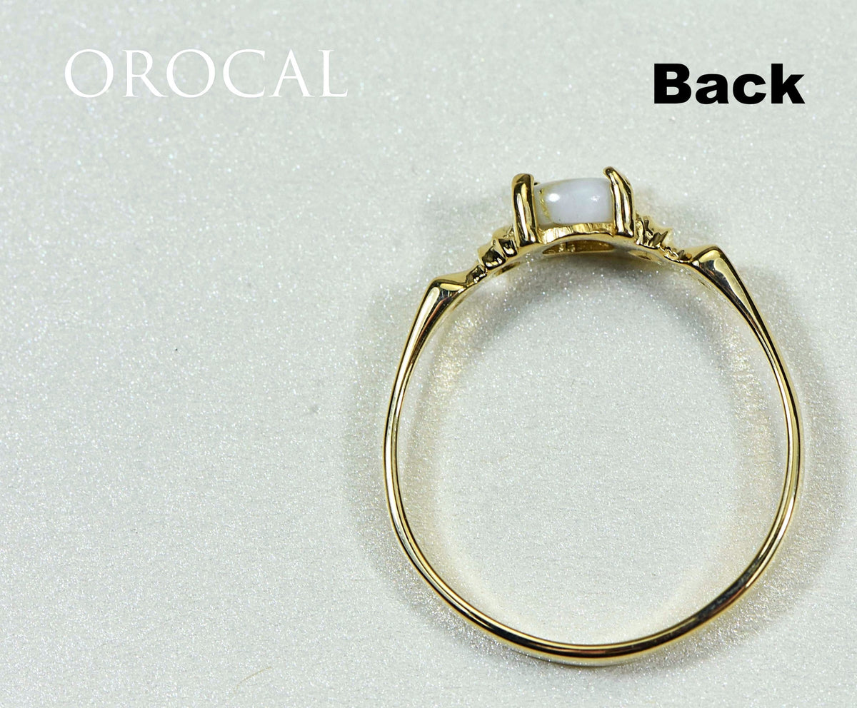 Gold Quartz Ring 