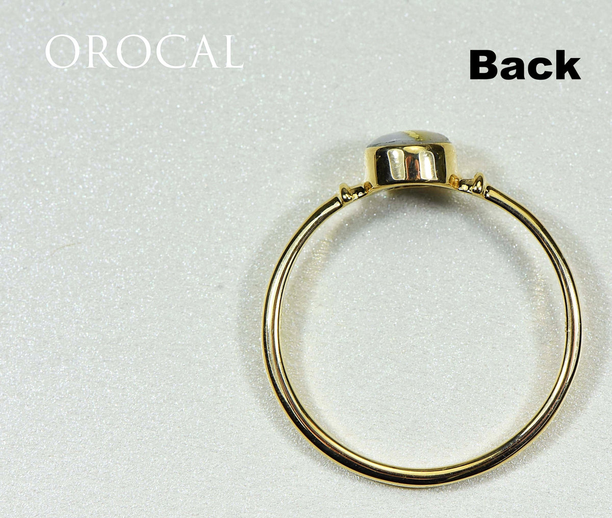 Gold Quartz Ring 