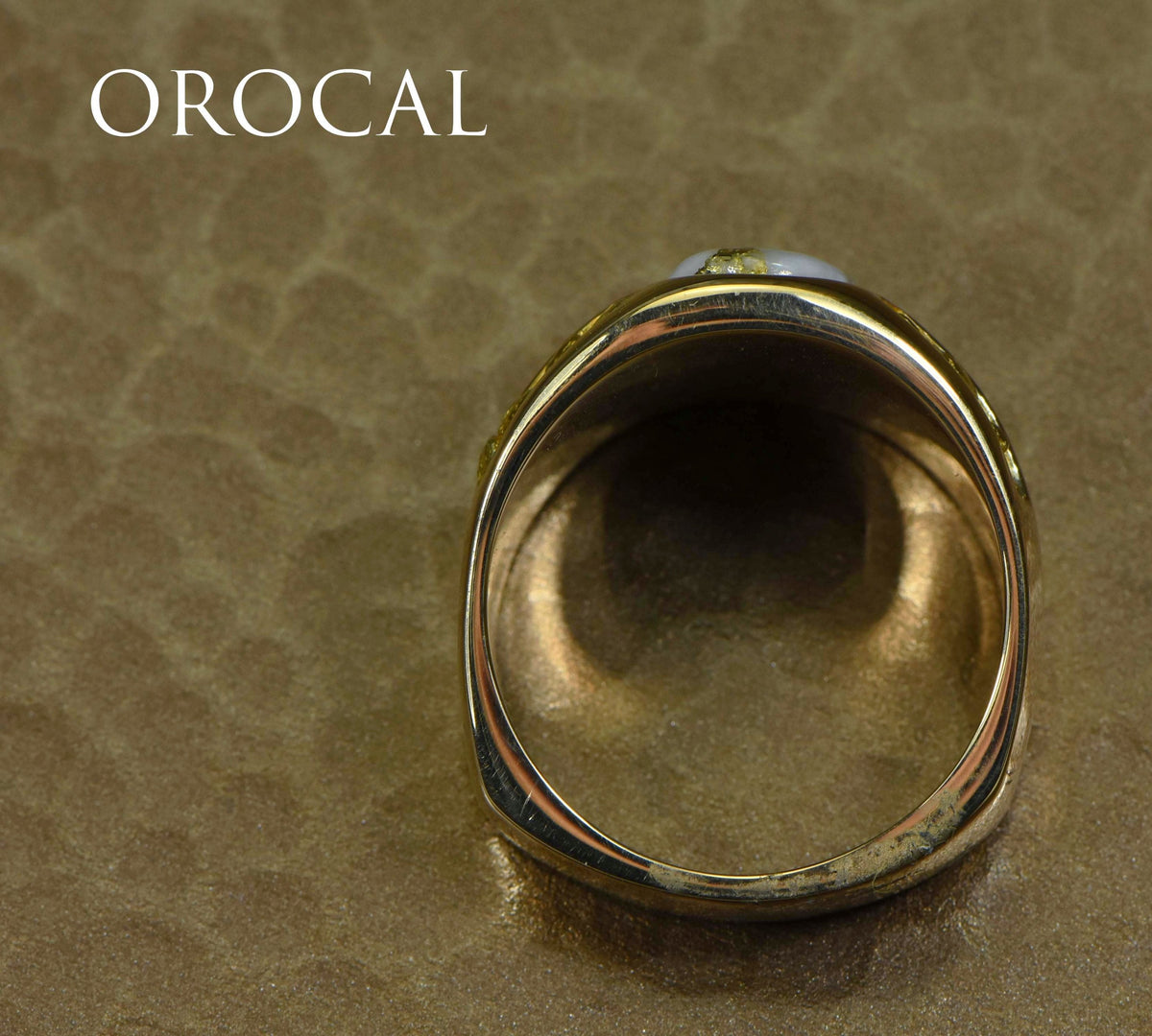 Gold Quartz Ring 