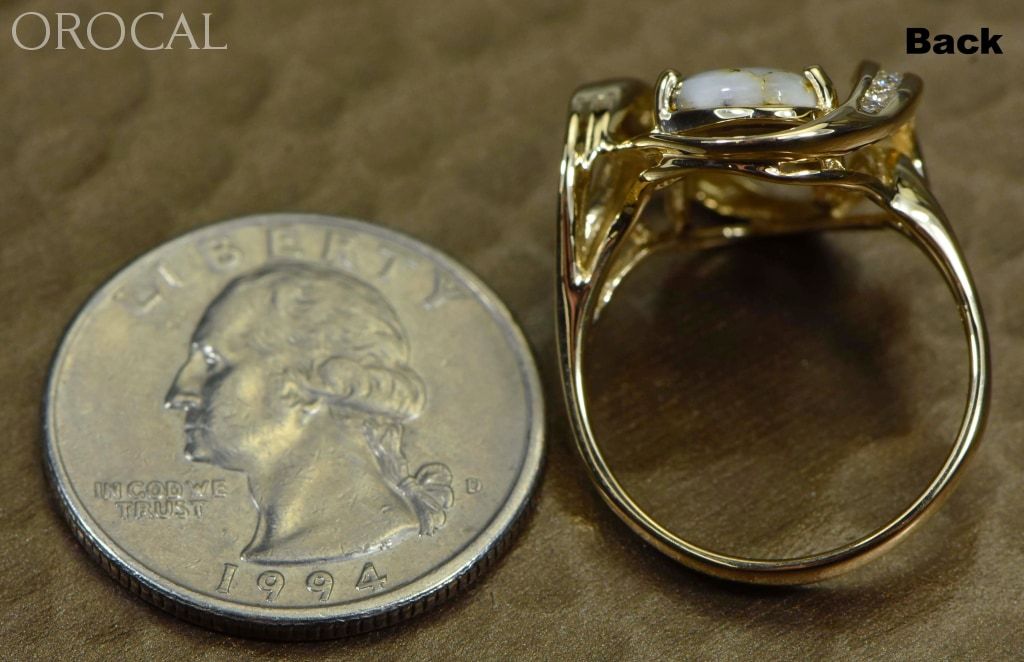 Gold Quartz Ring 