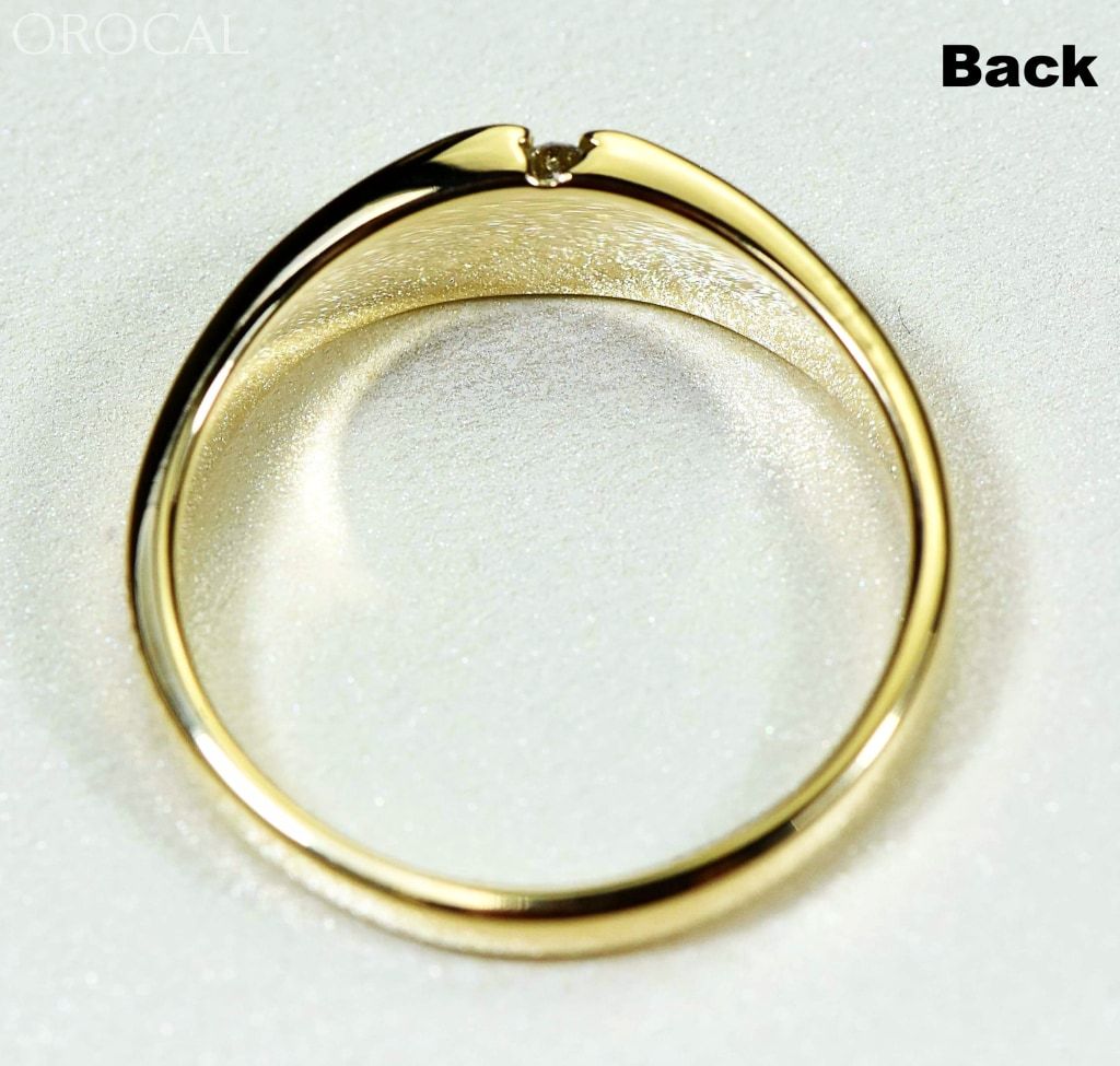 Gold Quartz Ring 