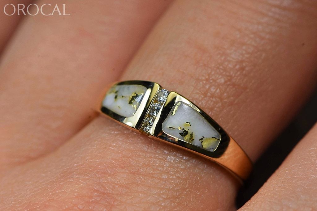 Gold Quartz Ring 