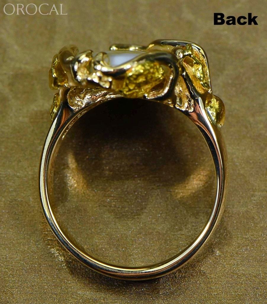 Gold Quartz Ring 
