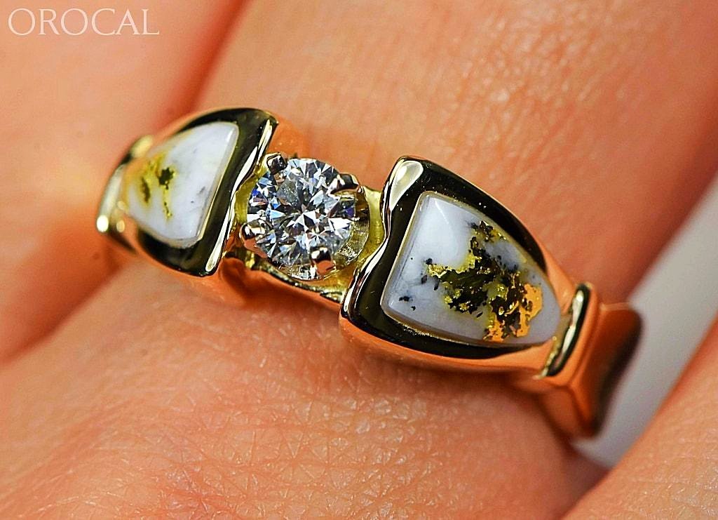 Gold Quartz Ring 