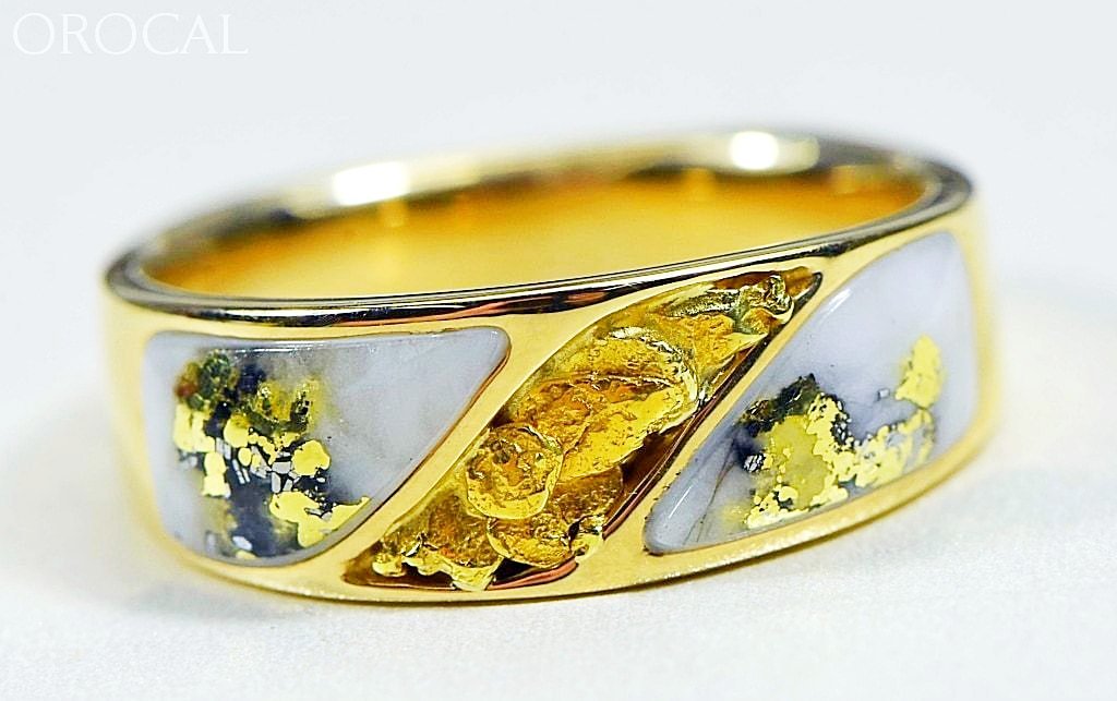 Gold Quartz Ring 