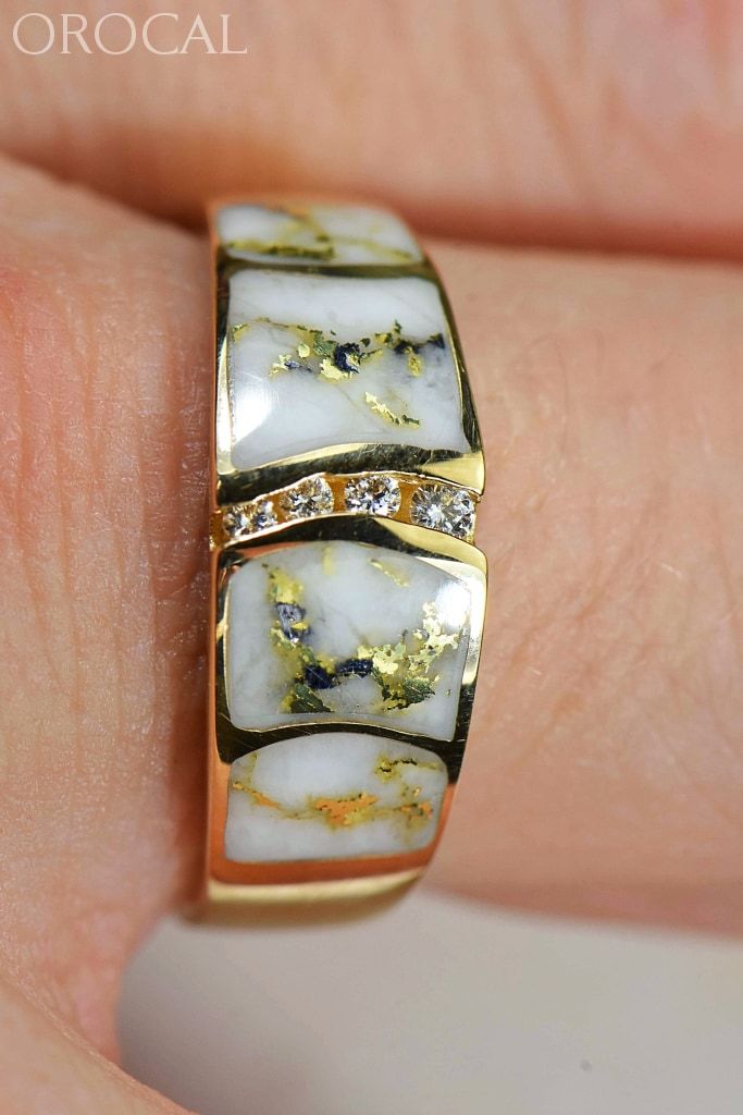 Gold Quartz Ring 