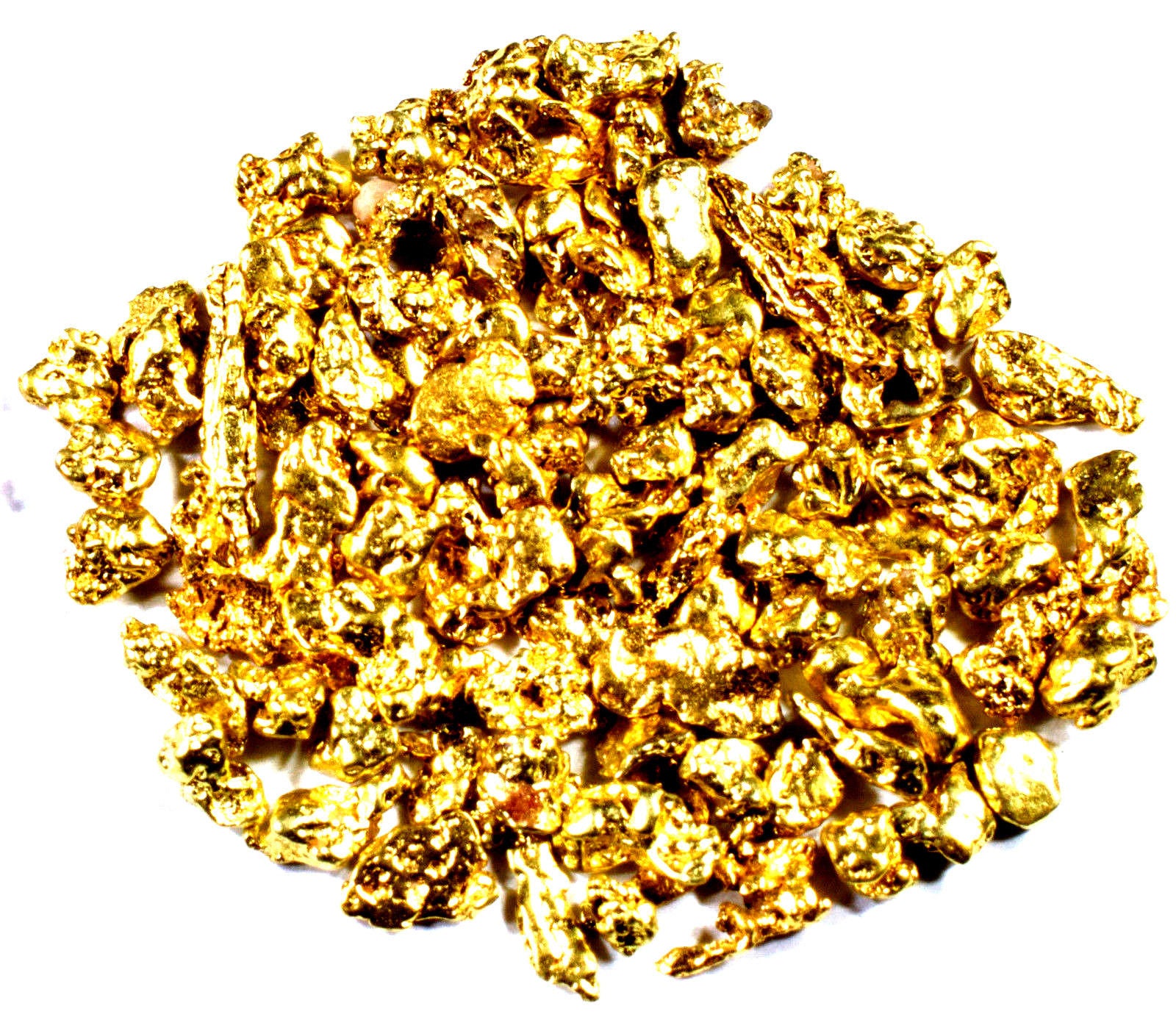 2.000 GRAMS ALASKAN YUKON BC NATURAL PURE GOLD NUGGETS #14 MESH - Liquidbullion