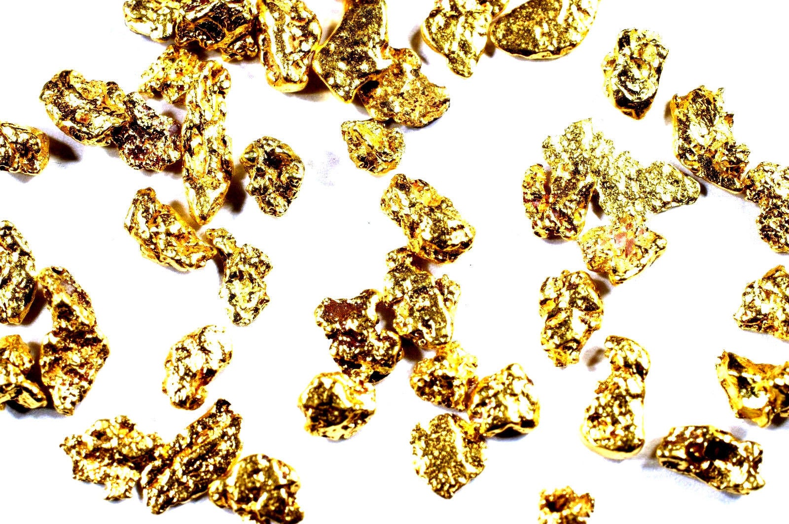 2 .060+ GRAMS ALASKAN YUKON BC NATURAL PURE GOLD NUGGET HAND PICKED .120+ GRAMS - Liquidbullion
