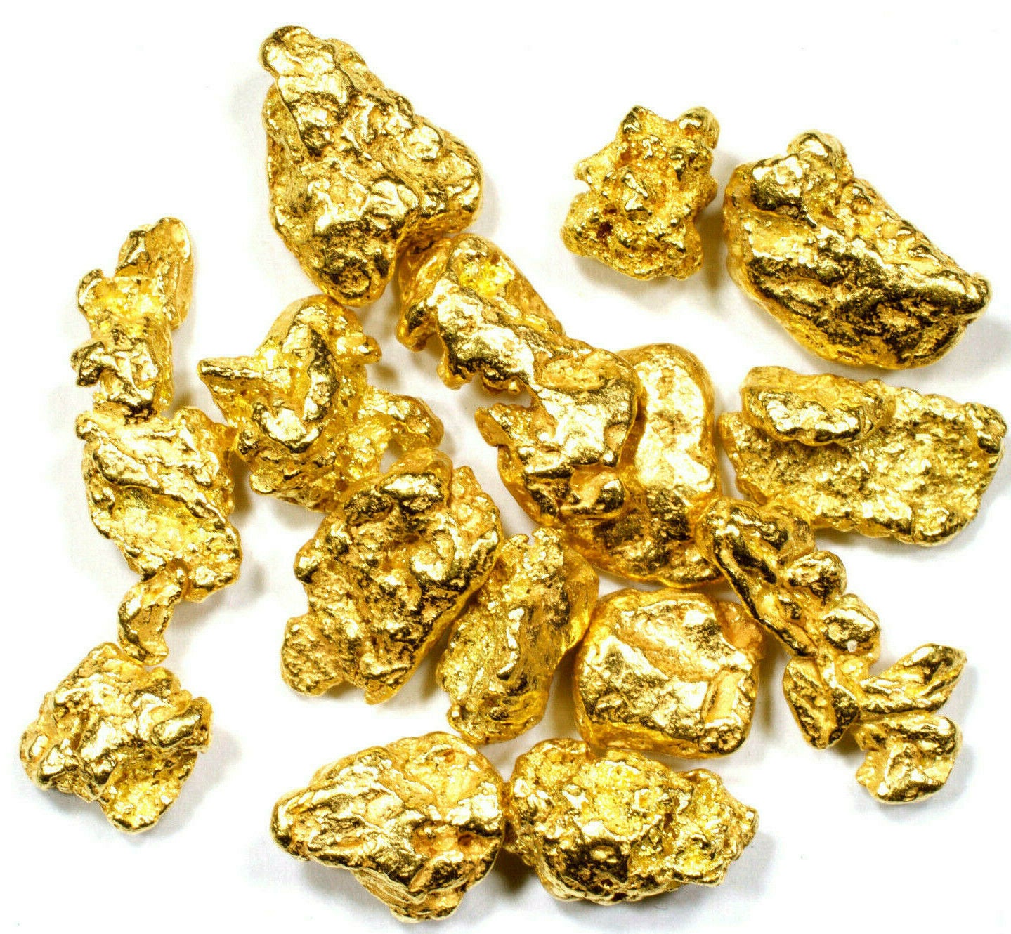 ALASKAN GOLD NUGGETS MESH #6 – LIQUID BULLION