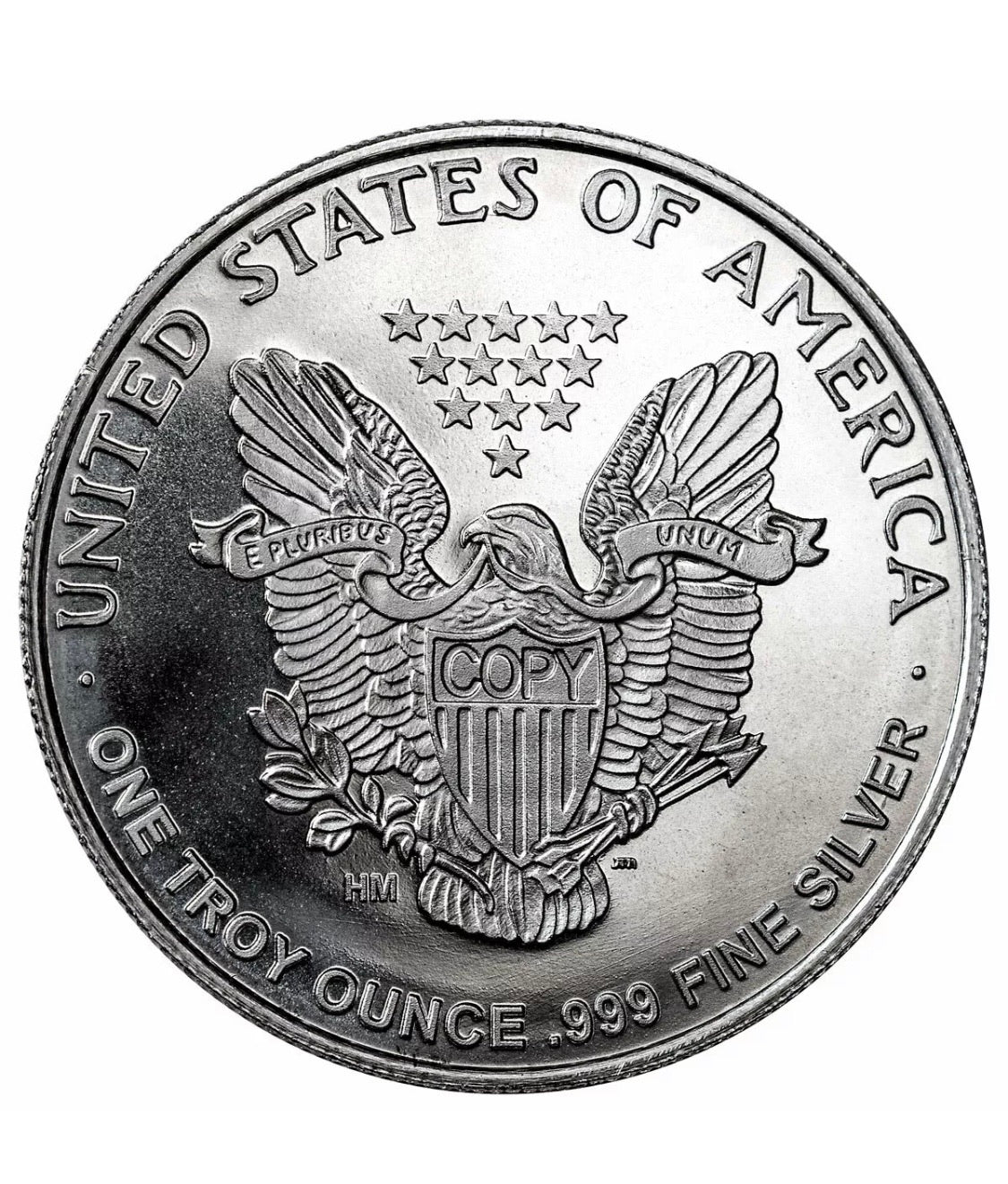 LOT 10 X 1 TROY OZ .999 FINE SILVER WALKING LIBERTY ROUNDS BU